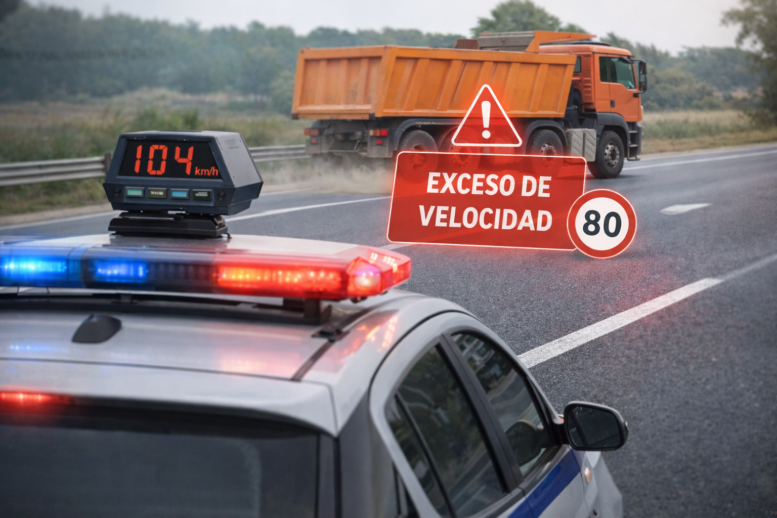 Conducción y control de velocidad